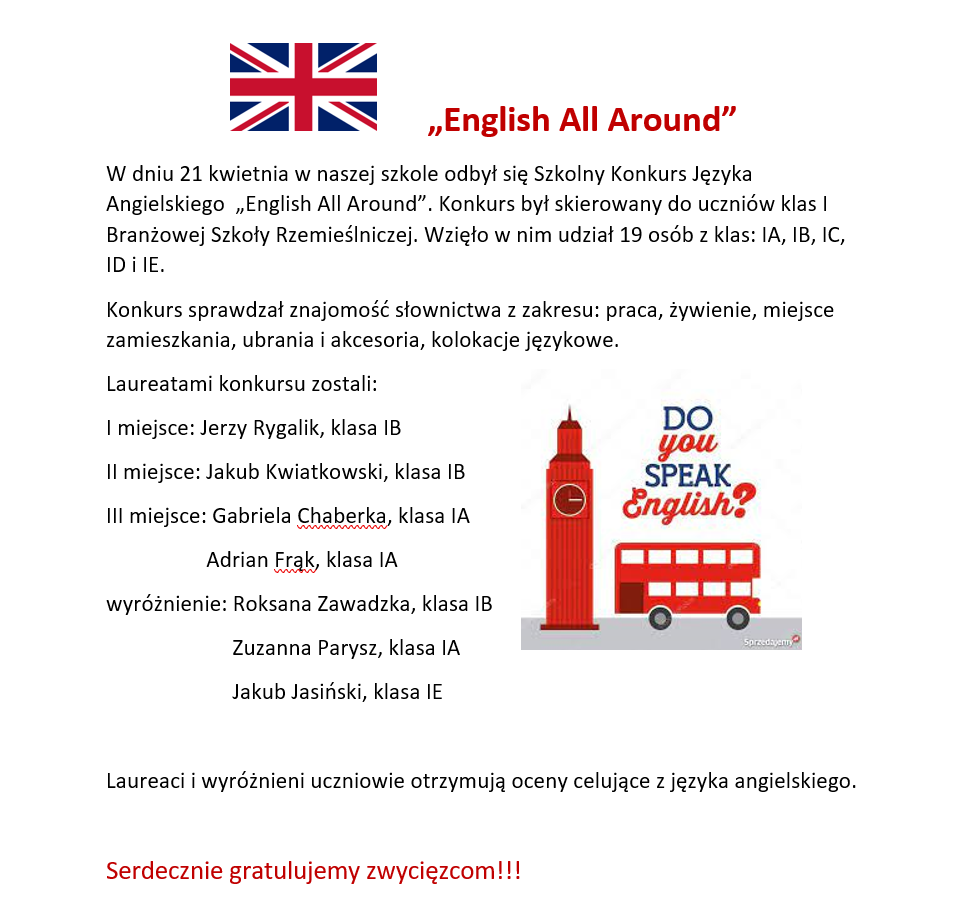 konkurs j.angielskiego